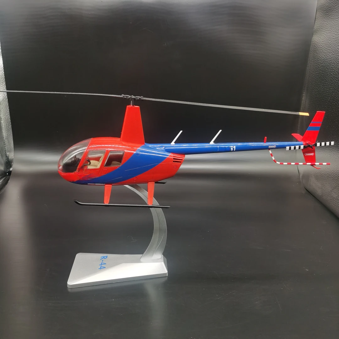 1：32R44直升机模型合金收藏纪念品礼品
