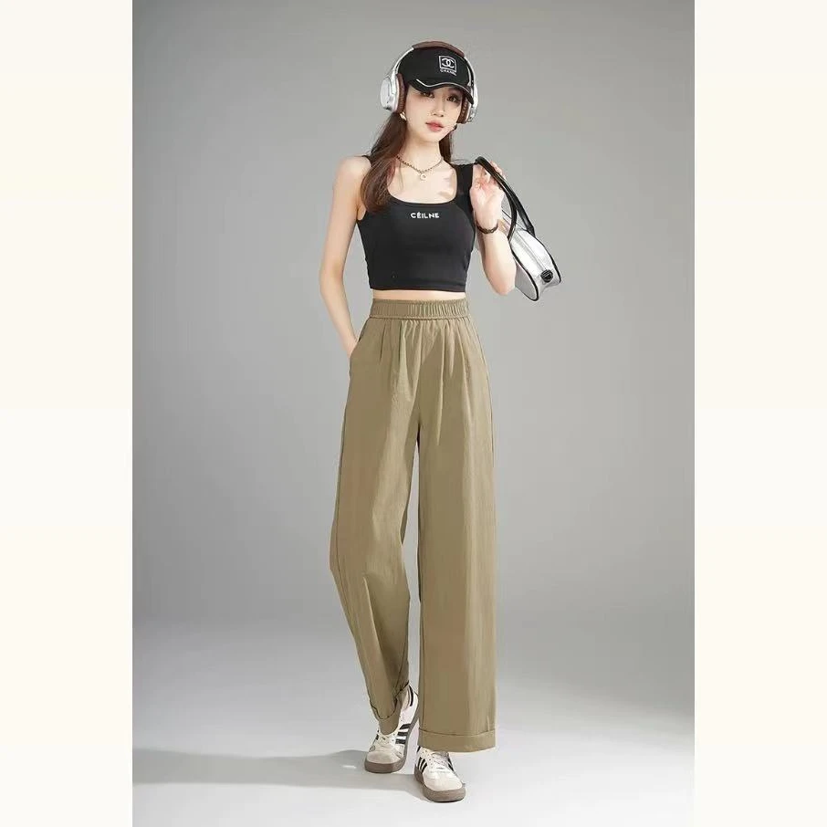 2024夏季新款时尚休闲遮胯显瘦山本裤1256