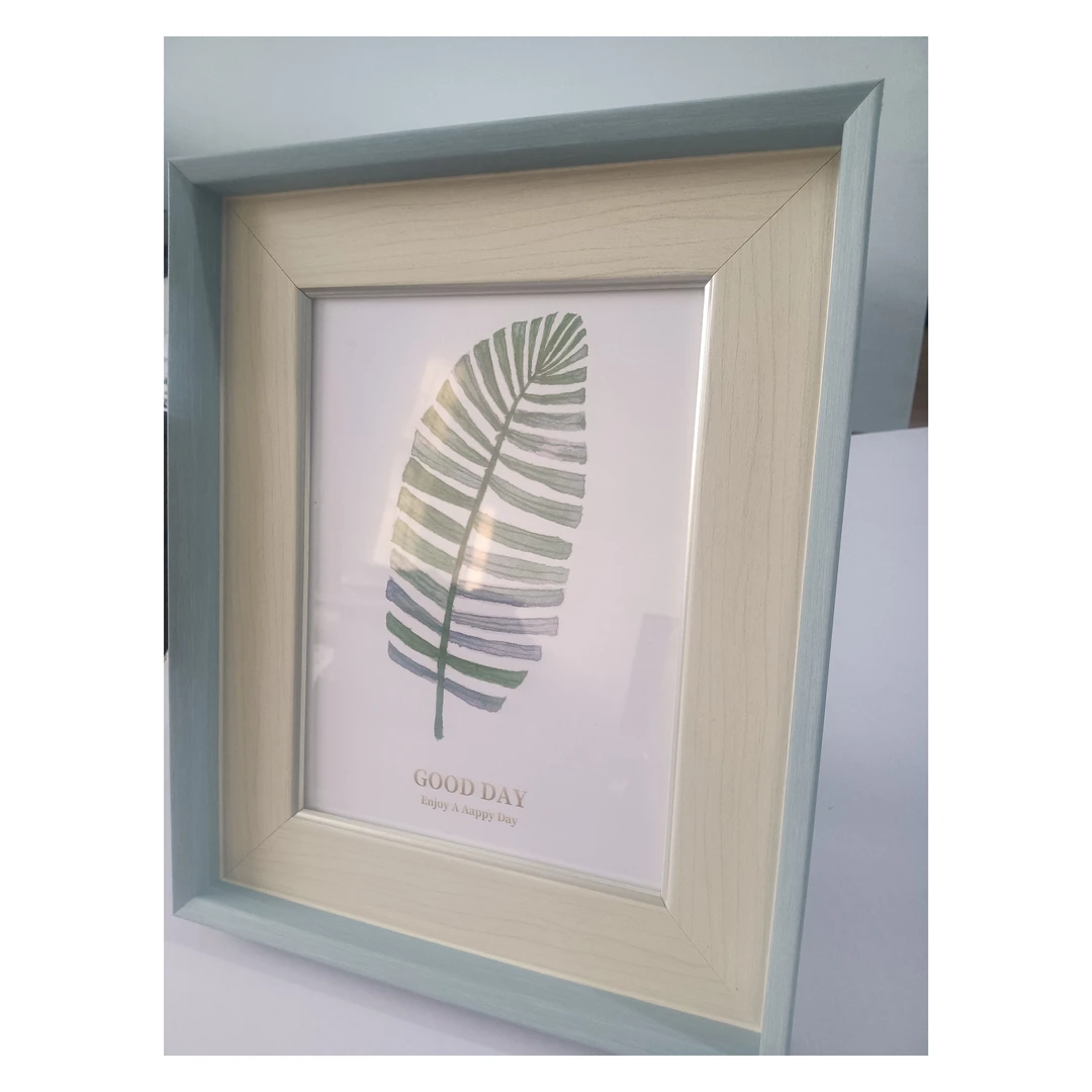 相框画框摆台挂墙蓝色高级感婚纱摄影家直销支持定做热销尺寸工厂