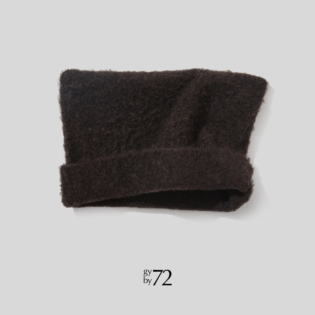 gy by 72“软绵绵”原创设计秋冬减龄时尚休闲保暖针织帽