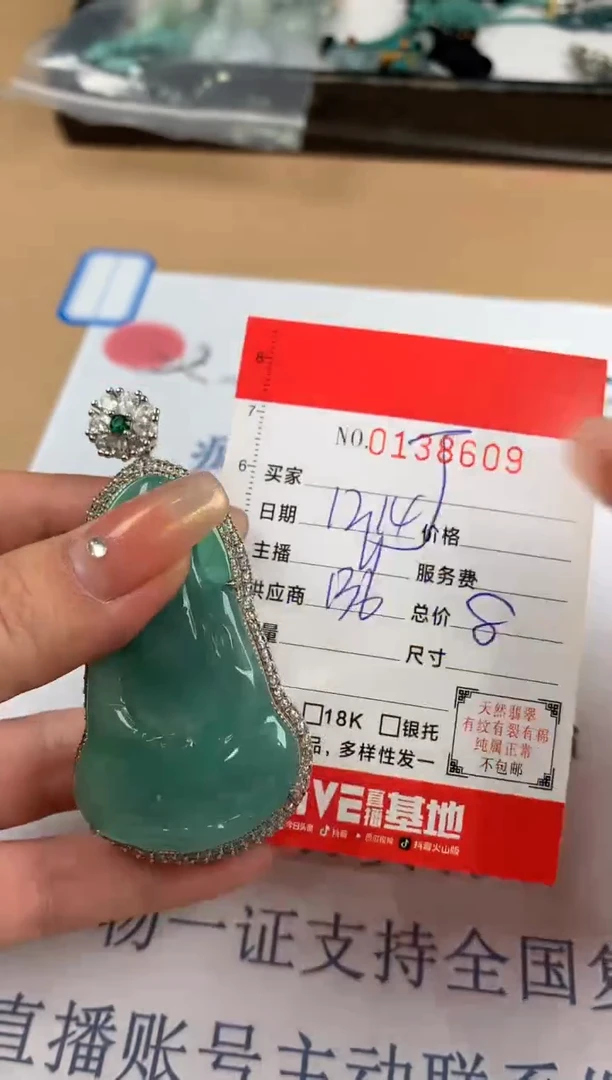 【闪购商品】翡翠颈饰未镶嵌