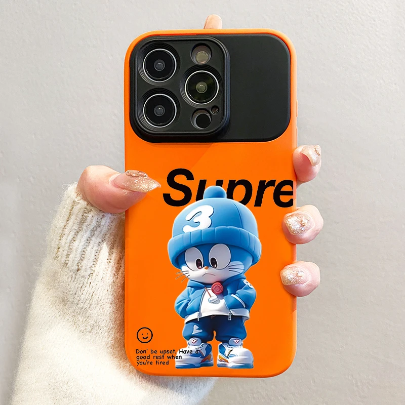 秒变17适用于苹果16promax手机壳iphone15精孔14硅胶保护壳卡通