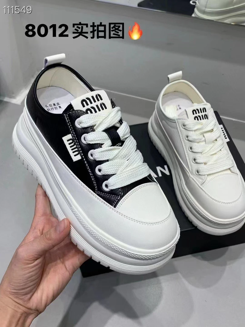 时兴家 设计师款 秋装新品小白鞋 8012