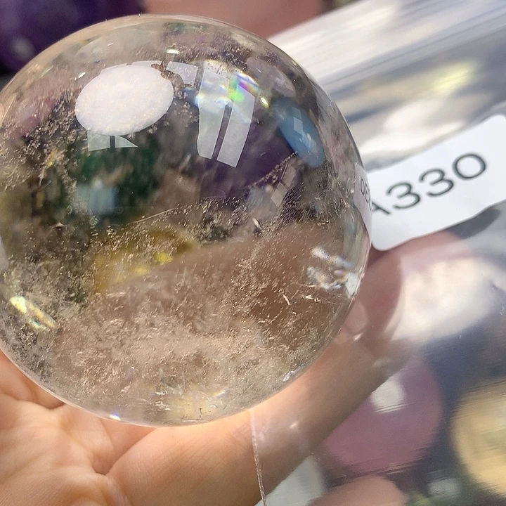 水晶天然水晶摆件56.6mm未镶嵌然****哥