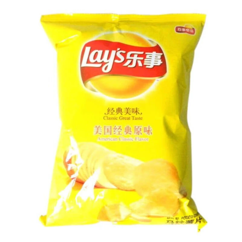 乐事 经典原味薯片 70g/袋 香醇原味膨化零食薯片