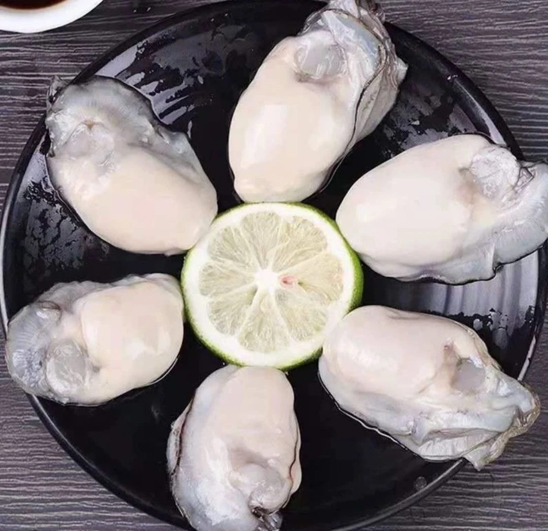 现剥生蚝肉生蚝连云港发货生蚝肉原浆250克到手7盒加2包调料