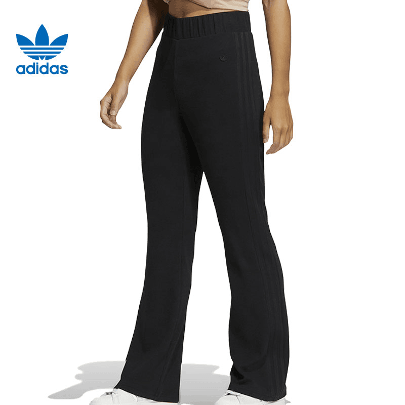 adidas阿迪达斯三叶草冬季女款运动裤潮流休闲百搭直筒长裤HY1359