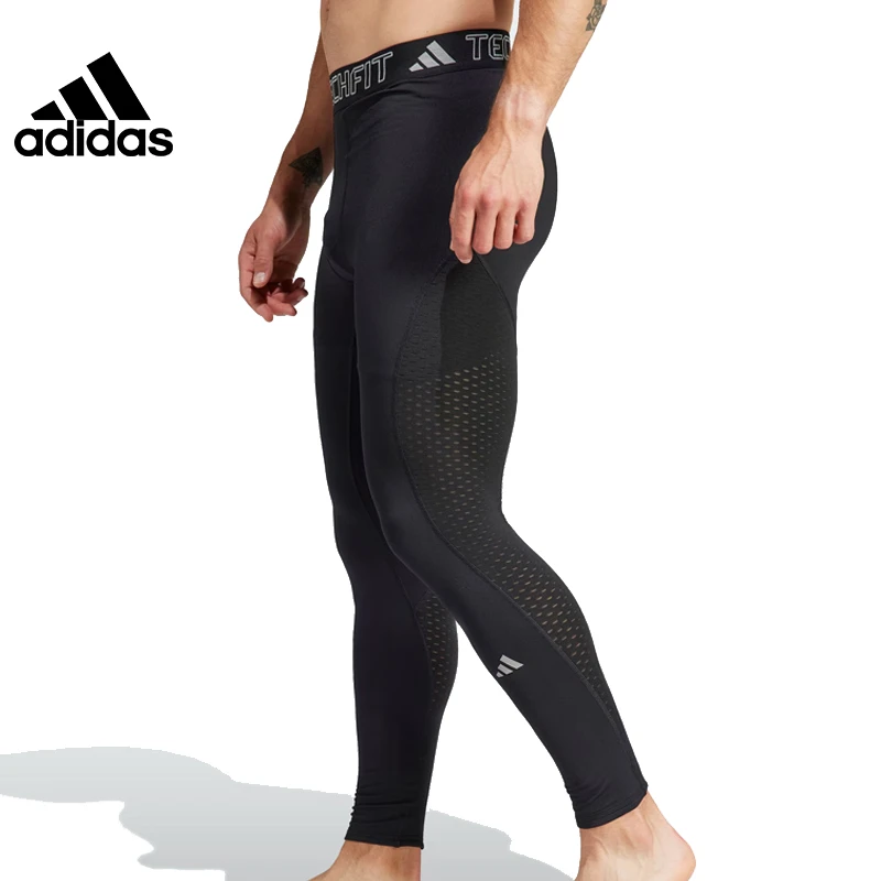 Adidas阿迪达斯冬季男子运动休闲裤时尚显瘦舒适紧身裤长裤HY3810