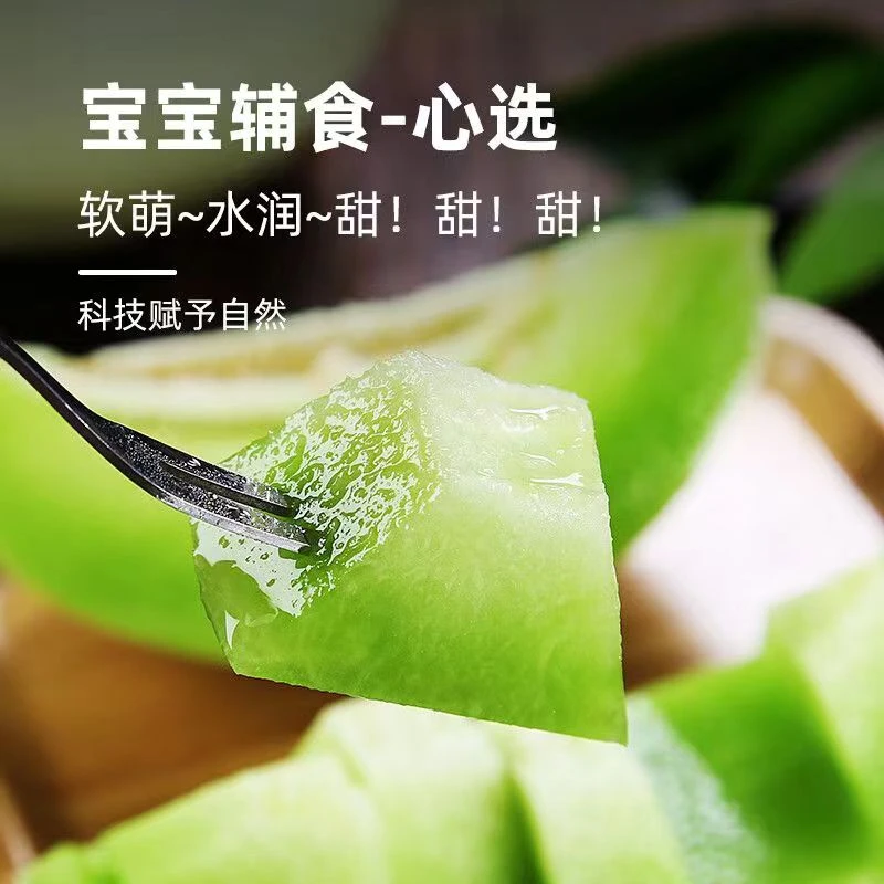 【果源生鲜】巧果硕山东冰淇淋玉菇甜瓜4.5/8.5斤装软糯香甜