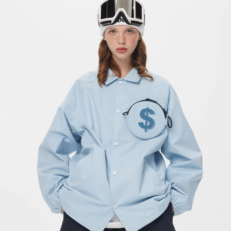 Nobaday男女同款单板滑雪服套装专业防风防水户外潮流夹克外套