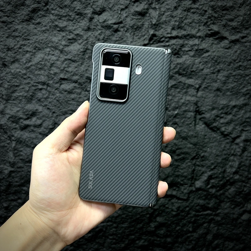 适用于荣耀magicvs3手机壳凯夫拉纹vs3真皮中轴铰链磁吸后壳高档