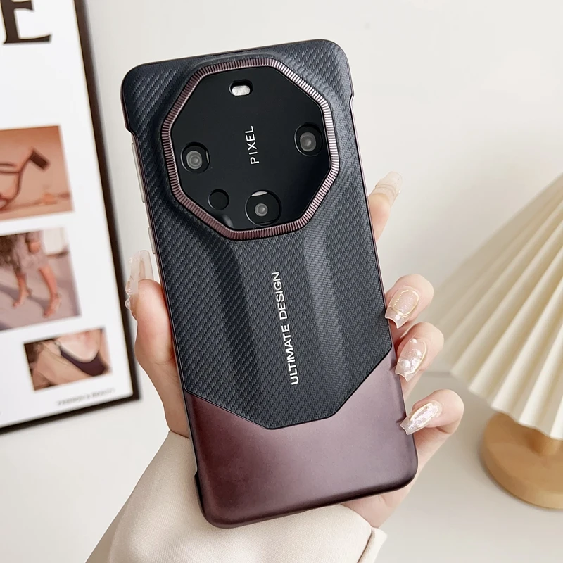华为mate60pro手机壳mate60超薄无边框ALN-AL00防摔BRA保护套pro+