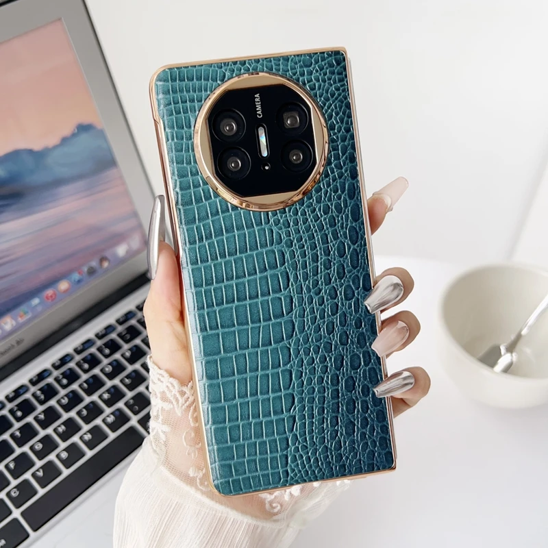 适用于华为matex5手机壳X5/x3真皮后壳折叠屏典藏版保护套超薄款