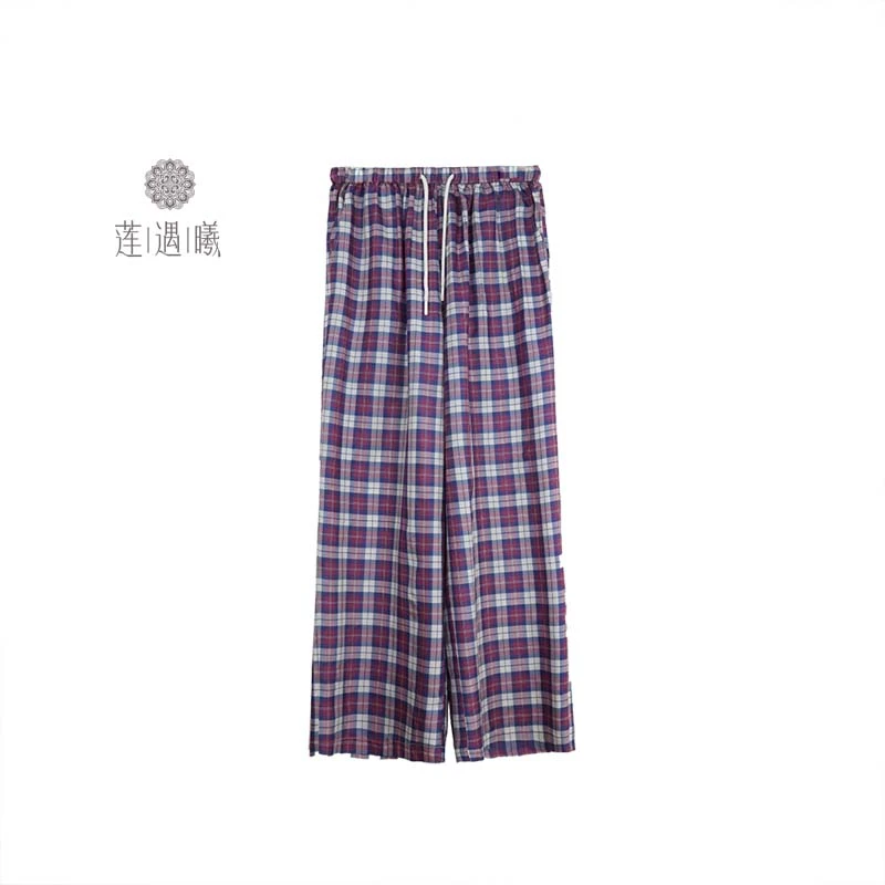 蓮遇曦原创柞蚕丝短裤同款夏日长裤24B34-40