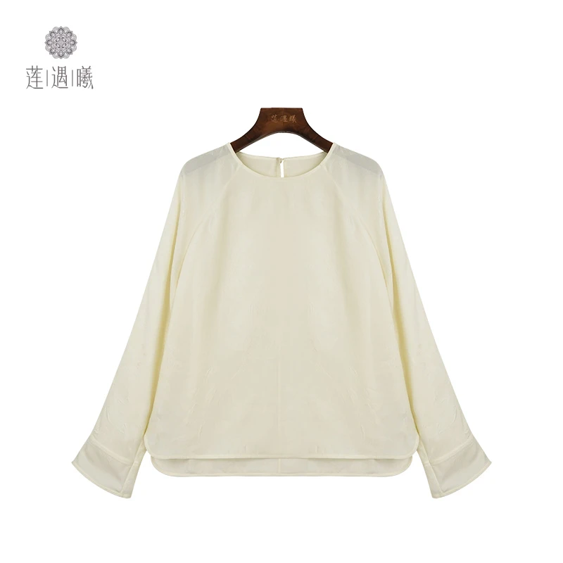 时浅冠乐绉女式中国风上衣莲遇曦时装1b200679