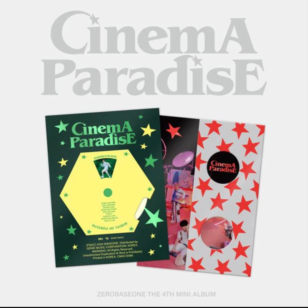（欧巴专辑）昼ZB1迷你4辑[CINEMA PARADISE] 小卡 专辑 PB合集