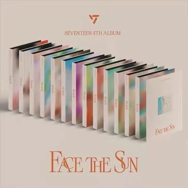 现货 SEVENTEEN专辑 正规四辑 Face the Sun CARAT克拉盘小卡周边