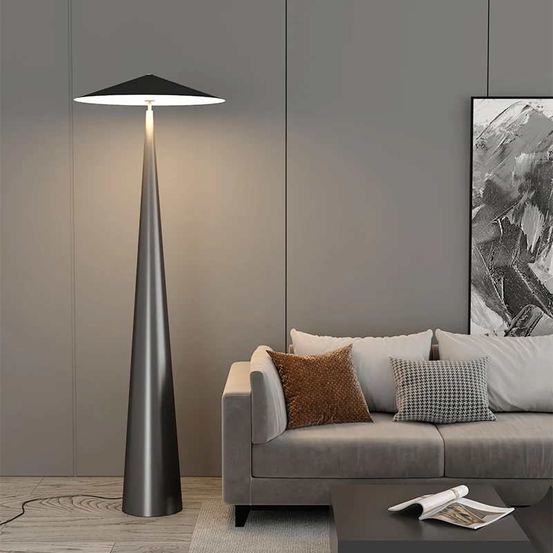 【君酷灯饰】极简落地灯客厅轻奢设计师卧室床头创意简约地面台灯