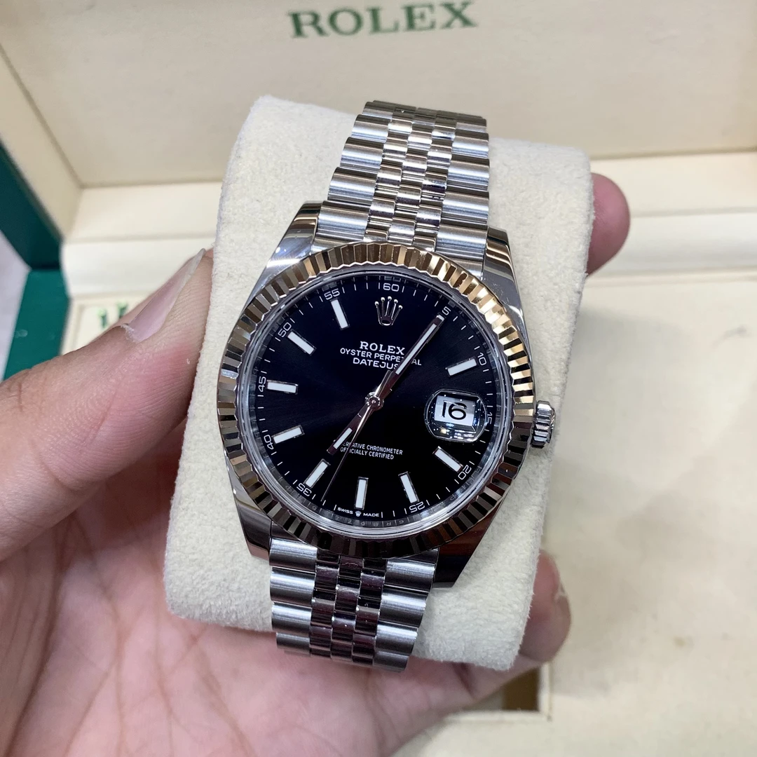 99新 Rolex/劳力士 m126334-0018 黑条 24年5月10日 全套全长