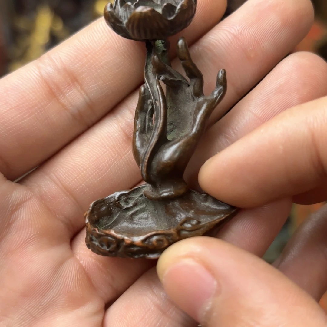 古玩传万家铜器摆件收收藏藏