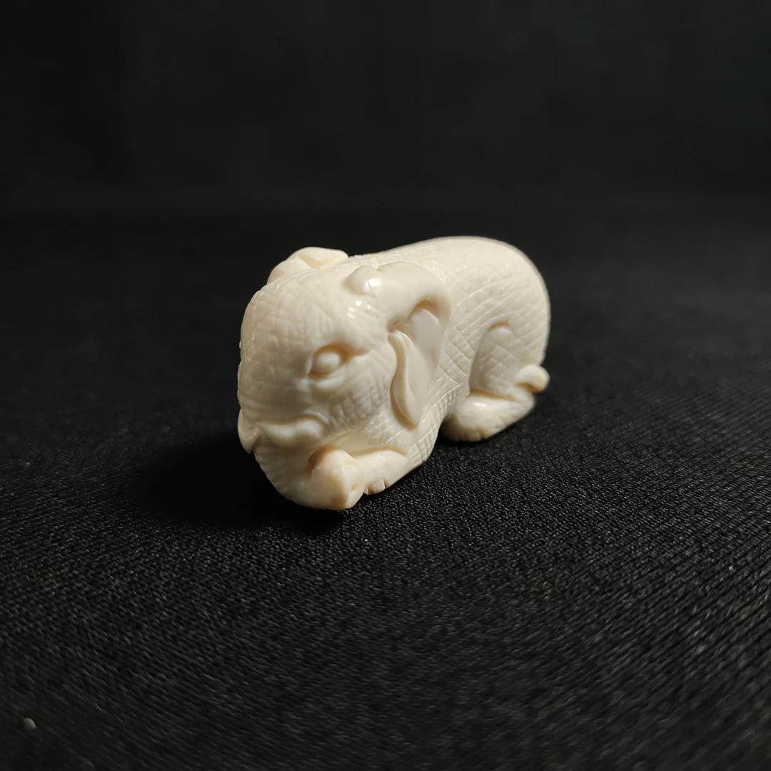 PDY99只做天然猛犸牙 小象 长40.5x宽15x厚20.5mm