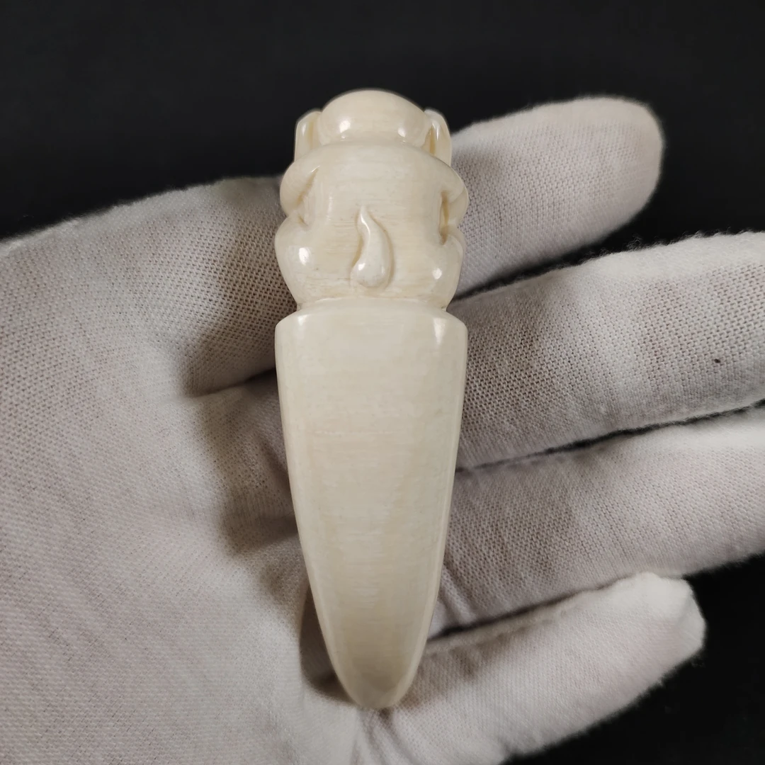 PJD04   只做天然猛犸牙   不听猴牙尖   72x20x17mm