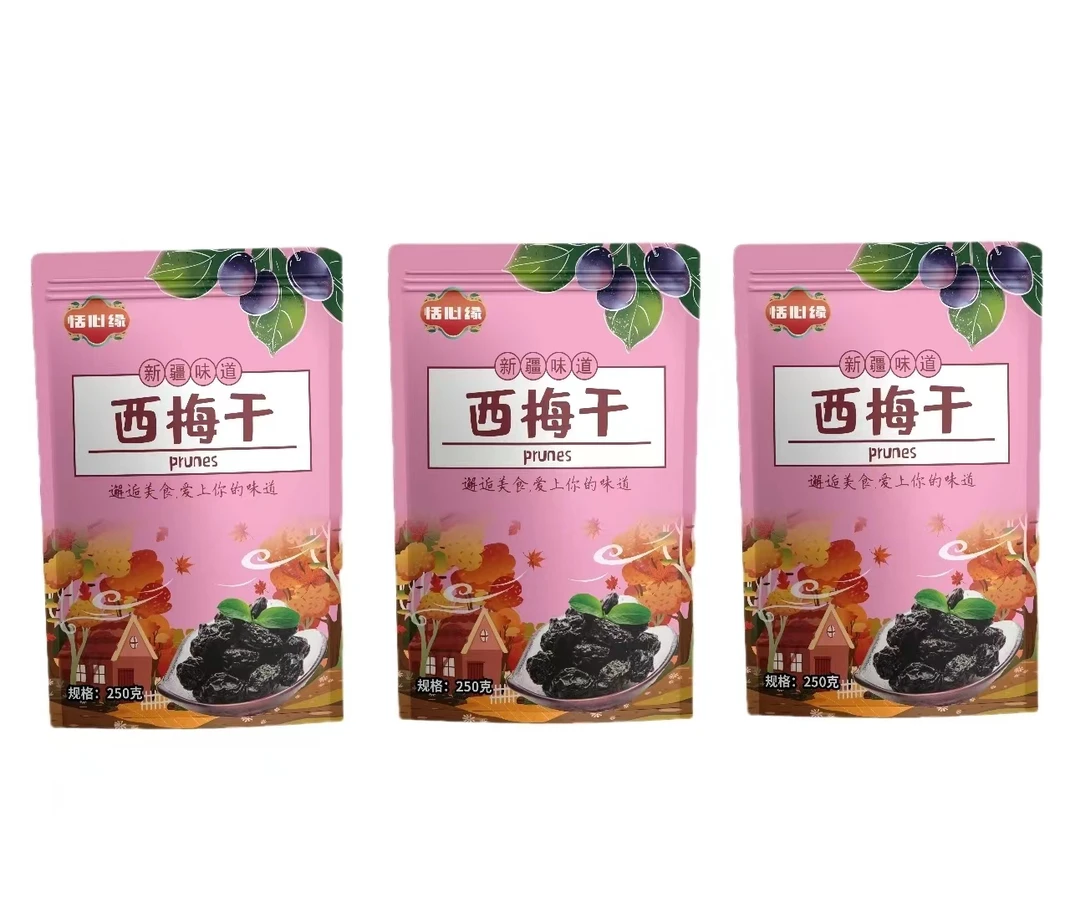 【主播推荐】新疆西梅干原果晾干250克/袋     冷藏保存