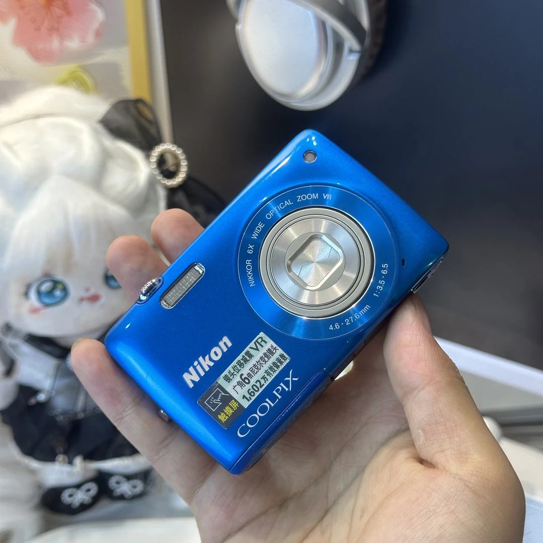 9新 Nikon/尼康 尼康s4300宝蓝色 触摸屏1600万像素 数码相机