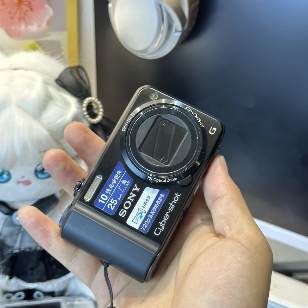 9新 Sony/索尼 索尼h70色彩感好1600万像素10倍光学变焦带配件