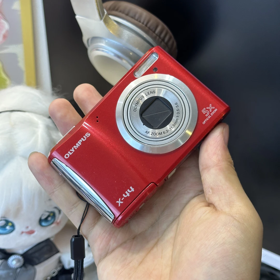 9新 Olympus/奥林巴斯 奥林巴斯x44复古感冷白皮适 五号电池供电