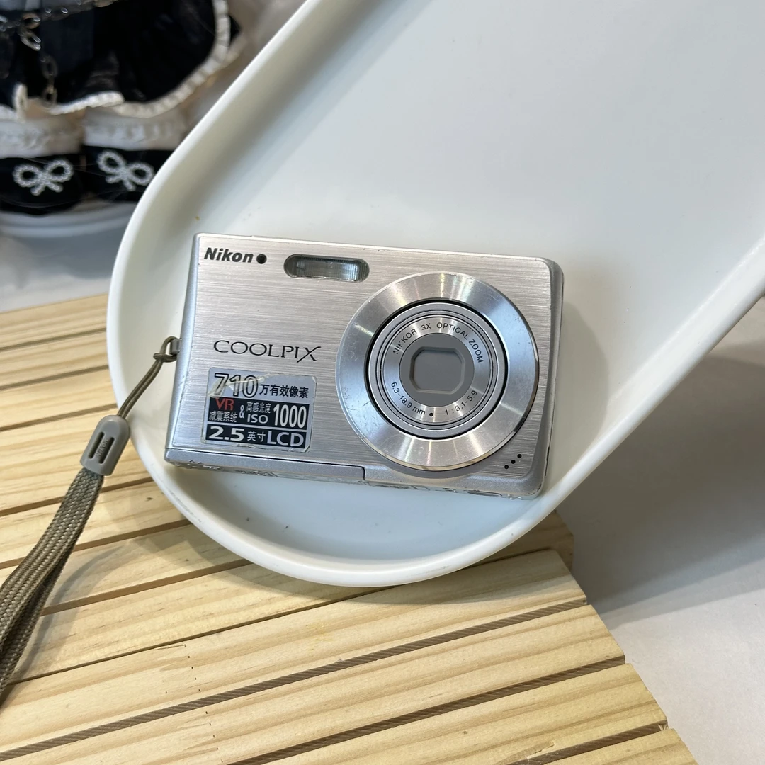 9新 Panasonic/松下 尼康s210复古感冷白皮柔焦 数码相机