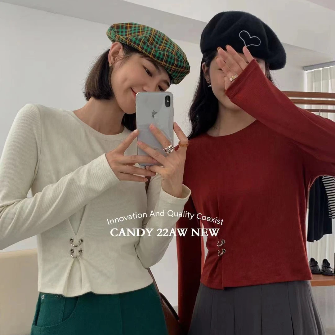 初识家  上衣2024新款服饰