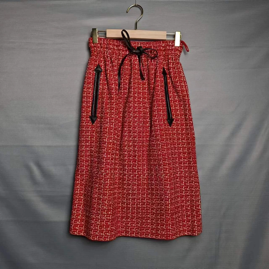麦殿/95新/GUCCI 古驰/时尚毛呢裙子/231016JJKVP16