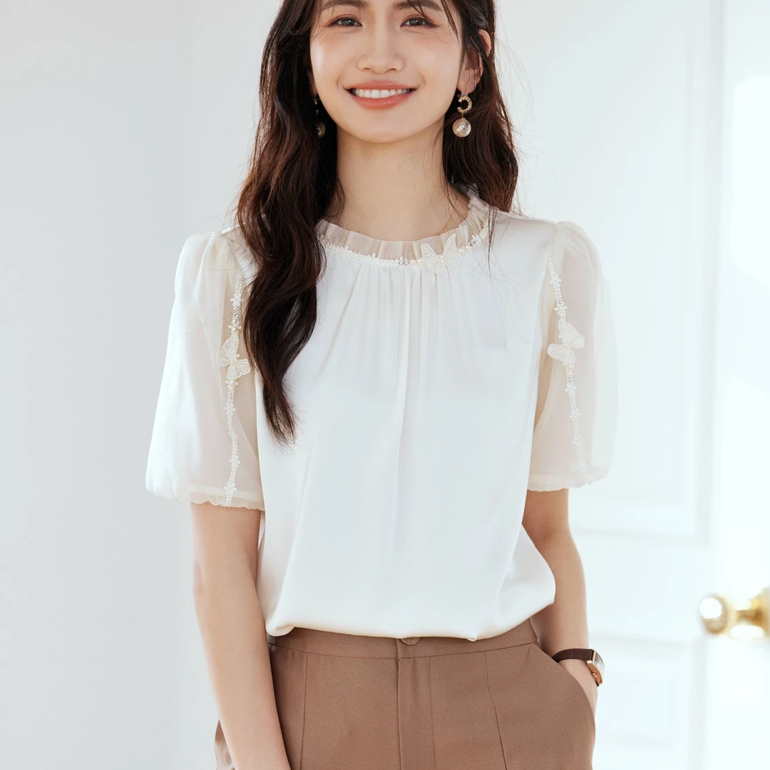 【红姐严选】金诗丹新款时尚小衫-24BS8078