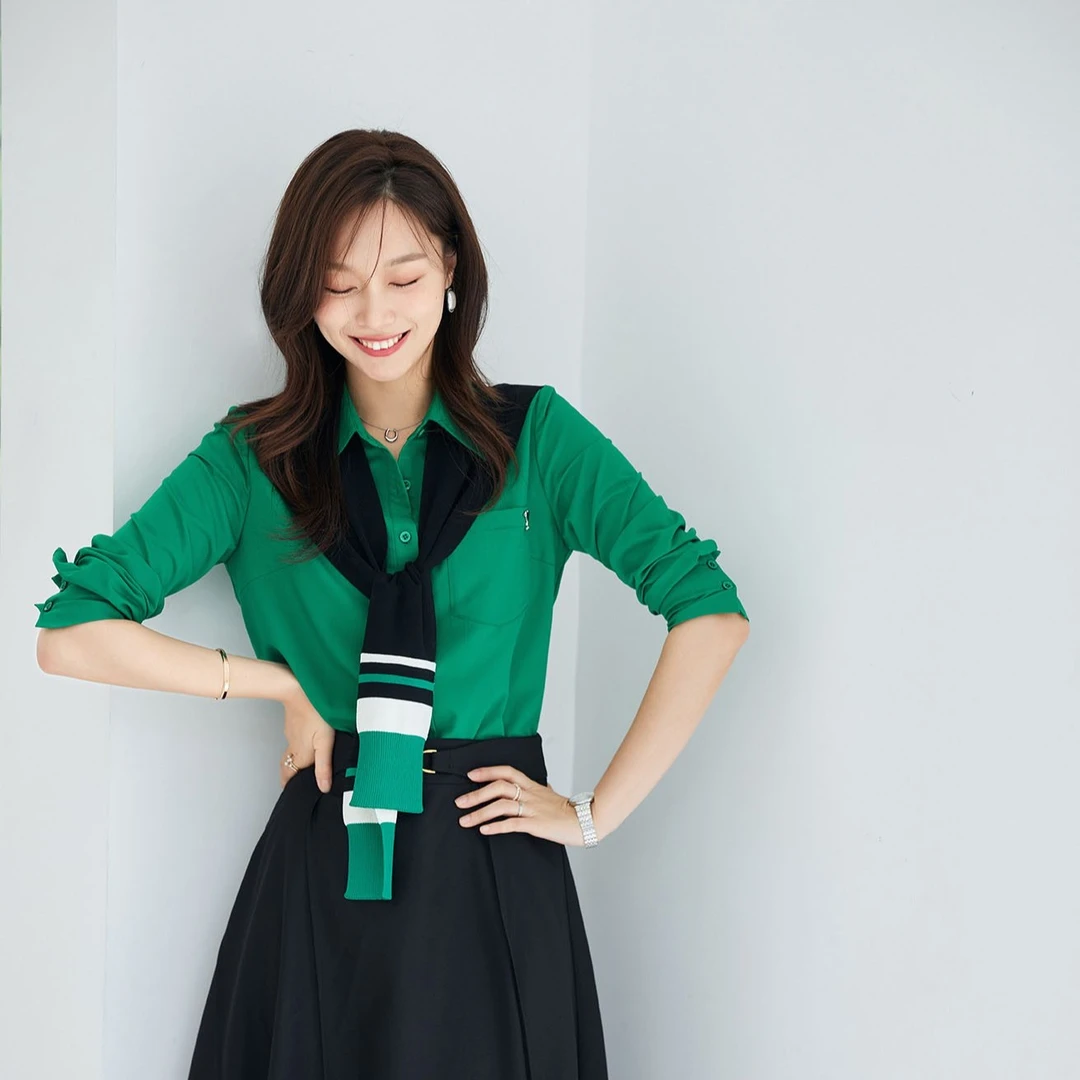 【红姐严选】金诗丹时尚衬衣-22CC3036