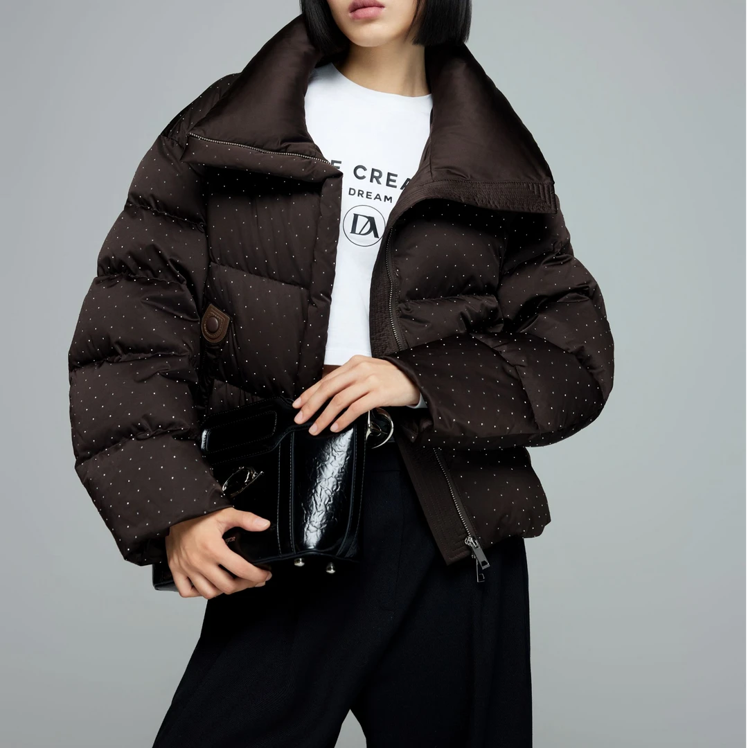 【红姐严选】新款时尚短款厚羽绒服-SDYH2387