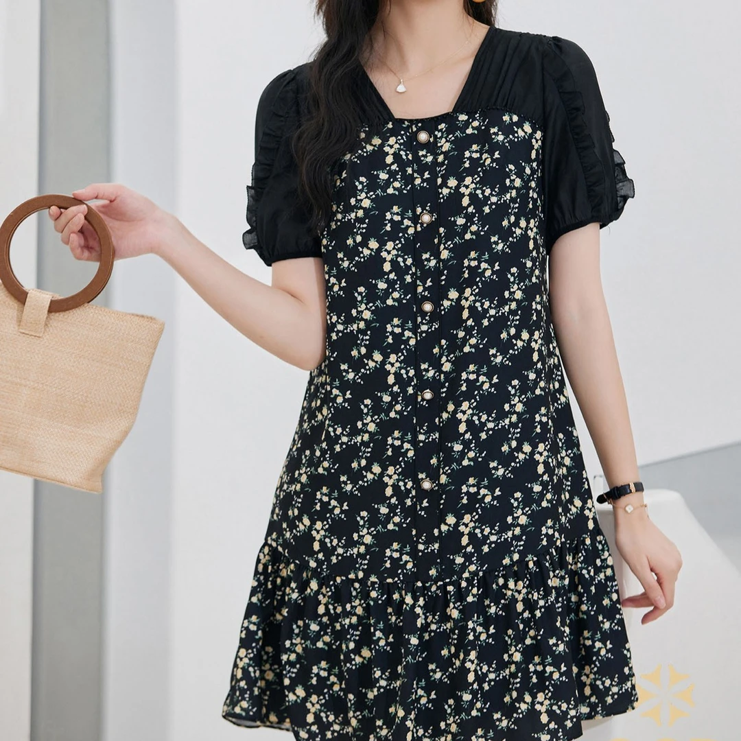 【红姐严选】金诗丹连衣裙-23BL2121