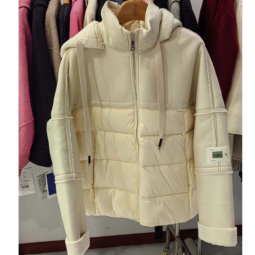 【红姐严选】新款时尚中长款羽绒服-W2Y115379