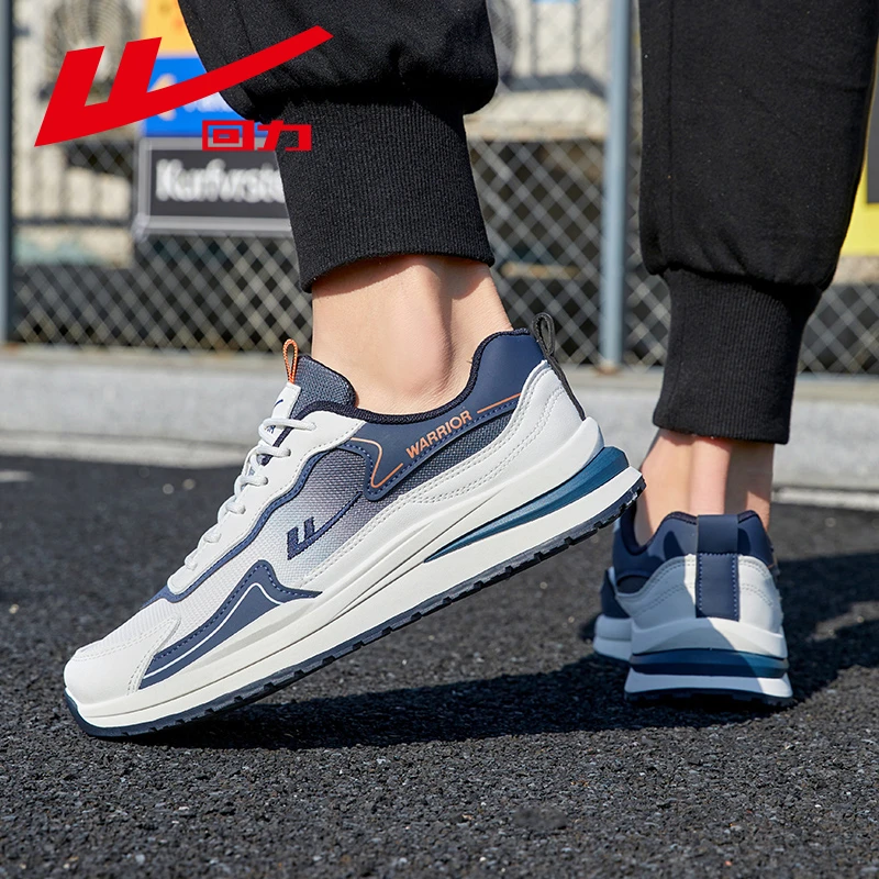 Warrior/回力男款透气新款网面鞋运动鞋跑步鞋薄荷曼波休闲鞋