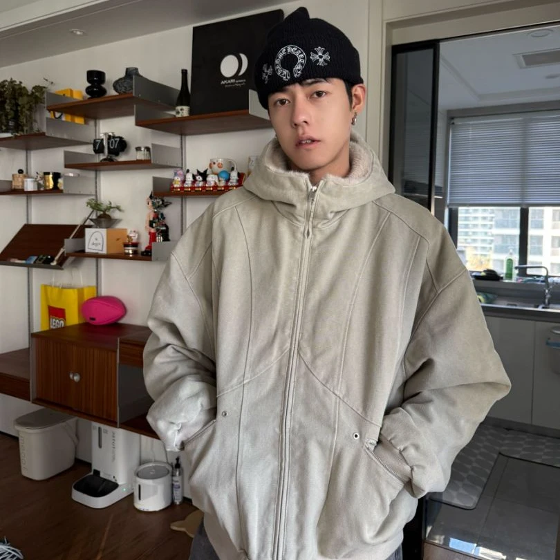 【李晨nic专属】CoosRetro座山雕24年新款男女情侣棉服