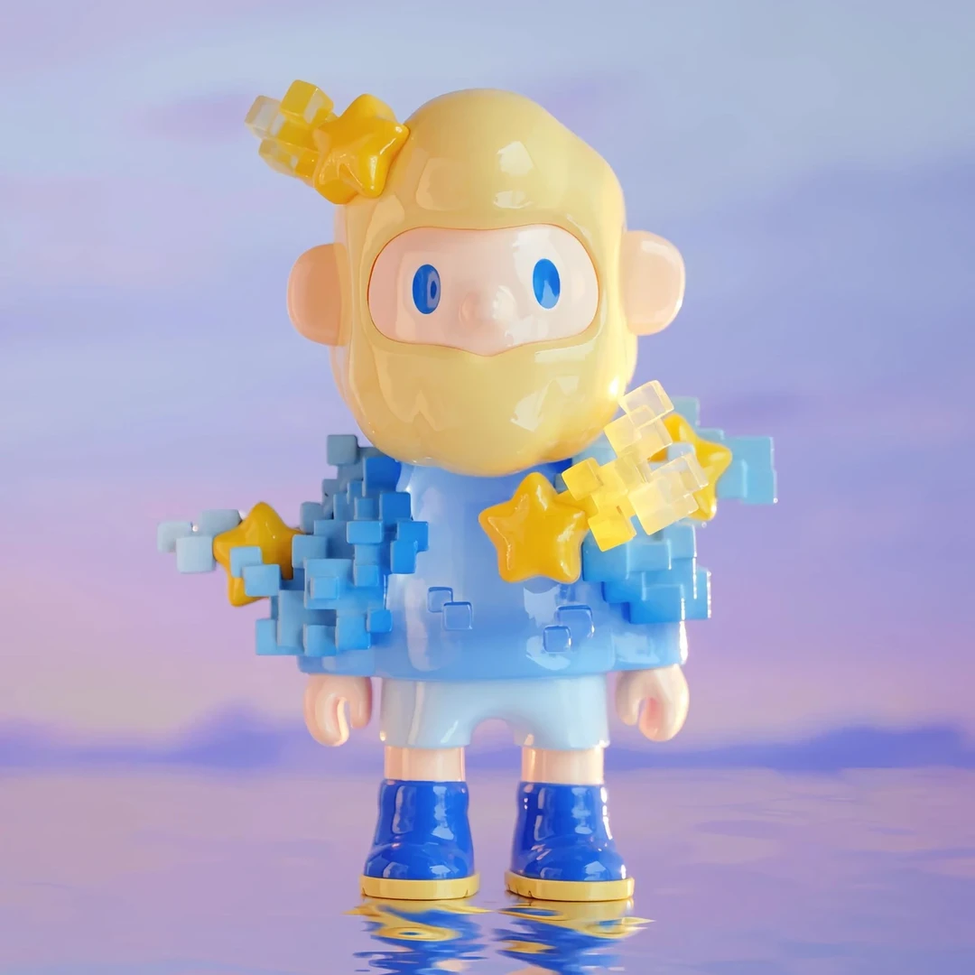 【拆盒】新品BOB次世代像素全宇宙系列盲盒手办