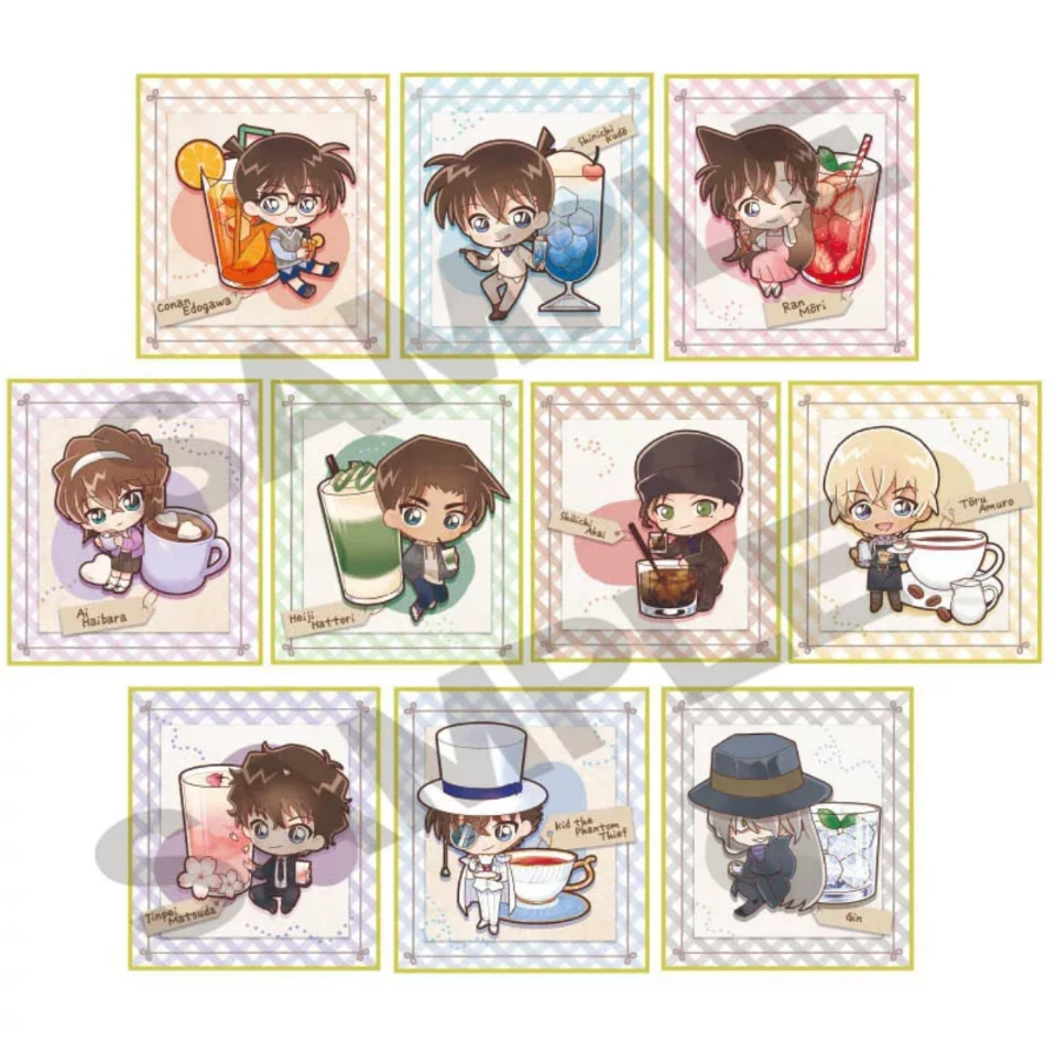 名侦探柯南 饮品系列色纸（默认代拆）