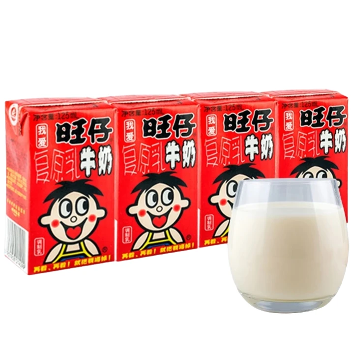 旺旺仔牛奶125ml*4盒（临期到9月）