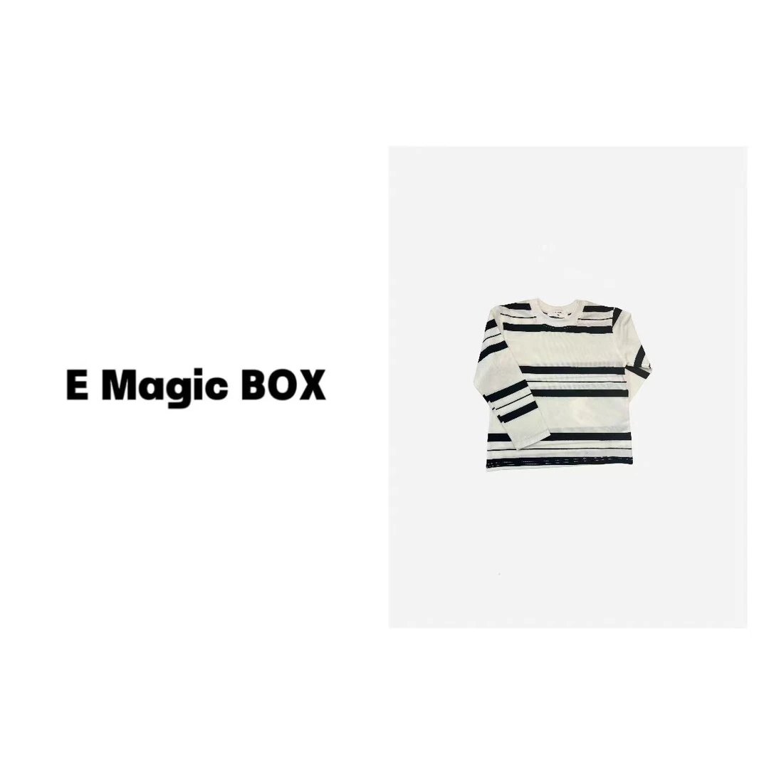 E Magic Box童装”熊猫眼”儿童春秋限量款长袖T恤66088