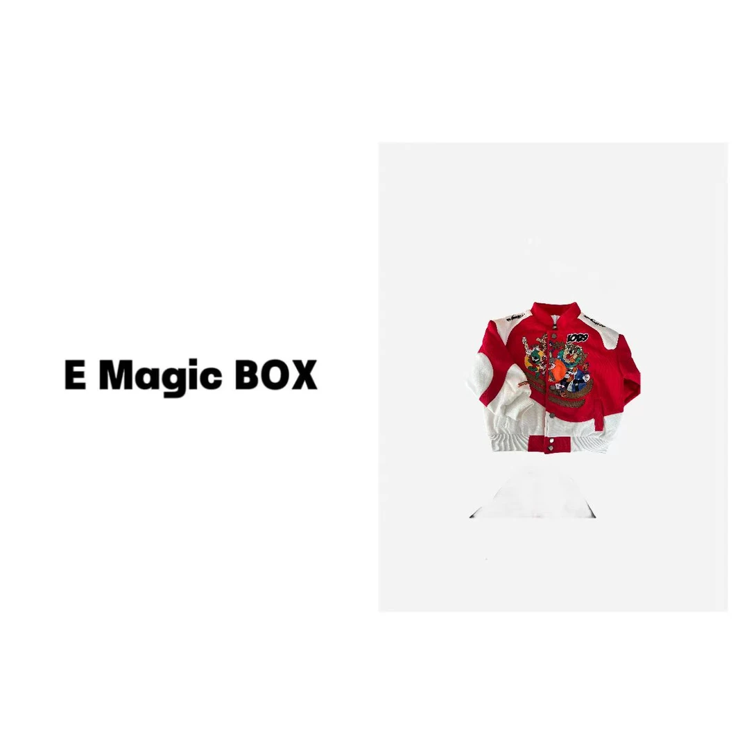 -E Magic Box童装“新年钟声”儿童限量款冬季棉服65799