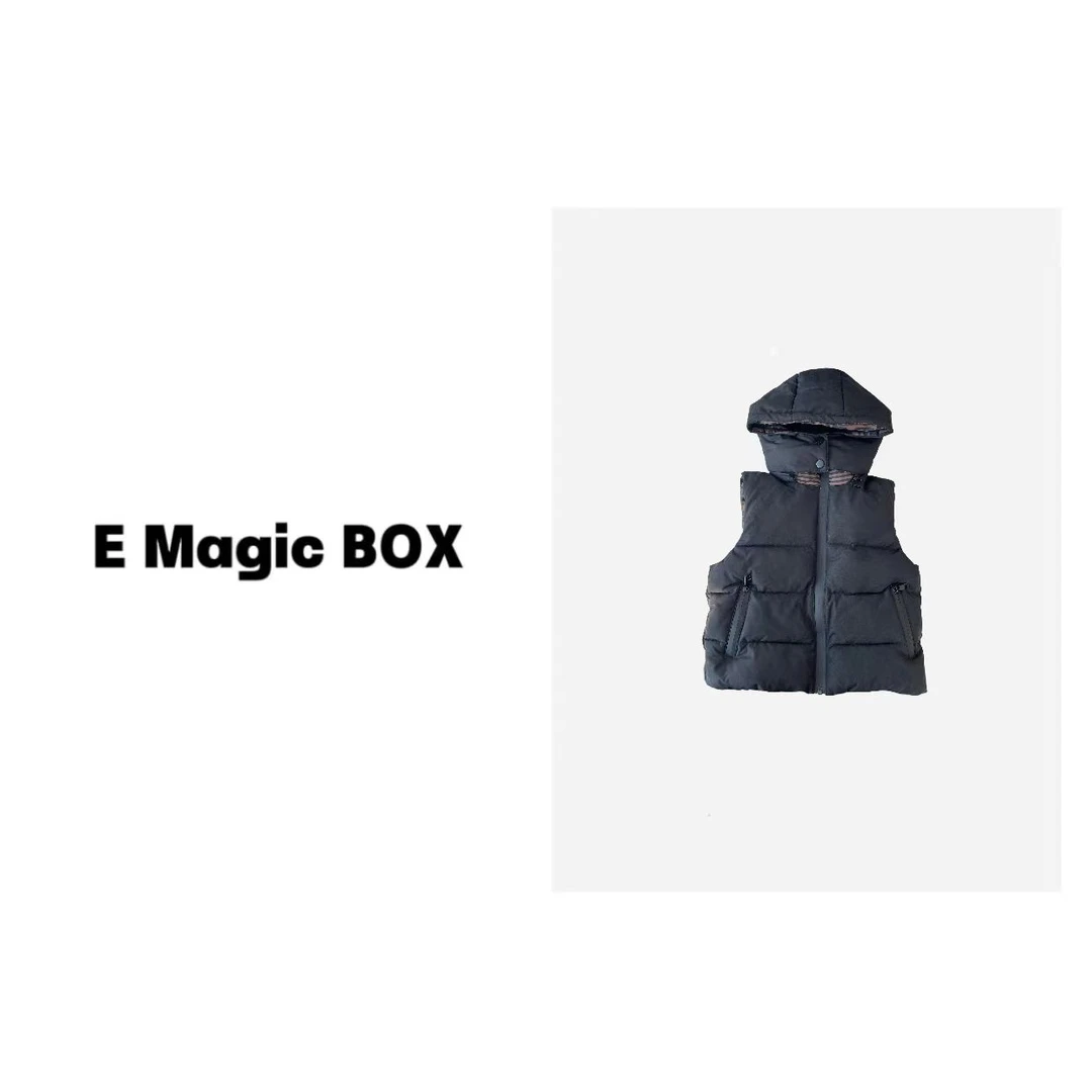 E Magic Box童装“街拍必备”儿童限量款棉冬季棉马甲98912
