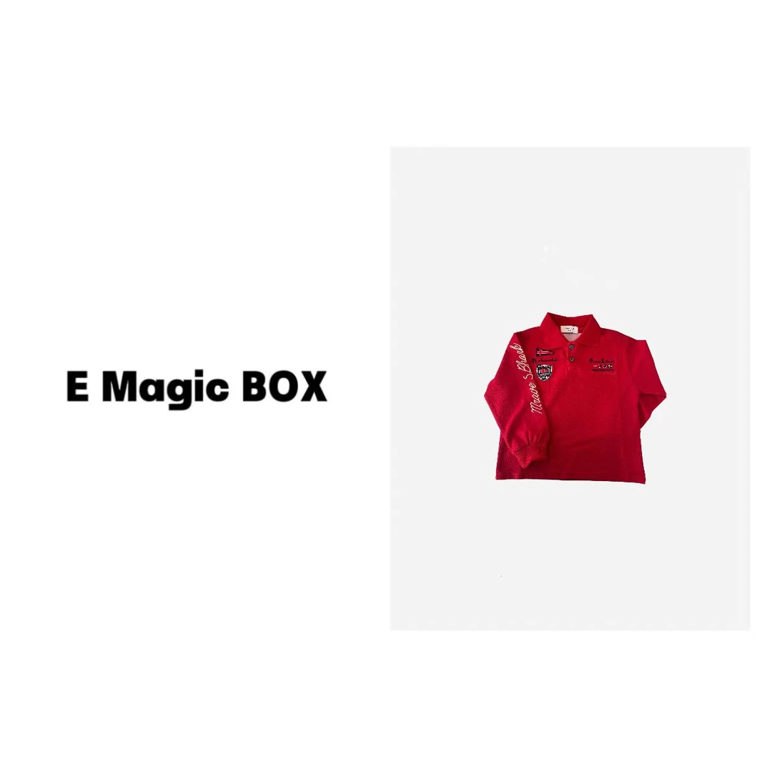 -E Magic Box童装“红火新年”儿童限量款POLO长袖T恤67421