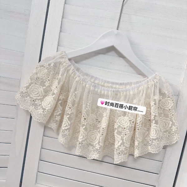 可衣-【玫瑰花刺绣屁帘】森系卫衣毛衣小屁帘遮屁股韩系穿搭