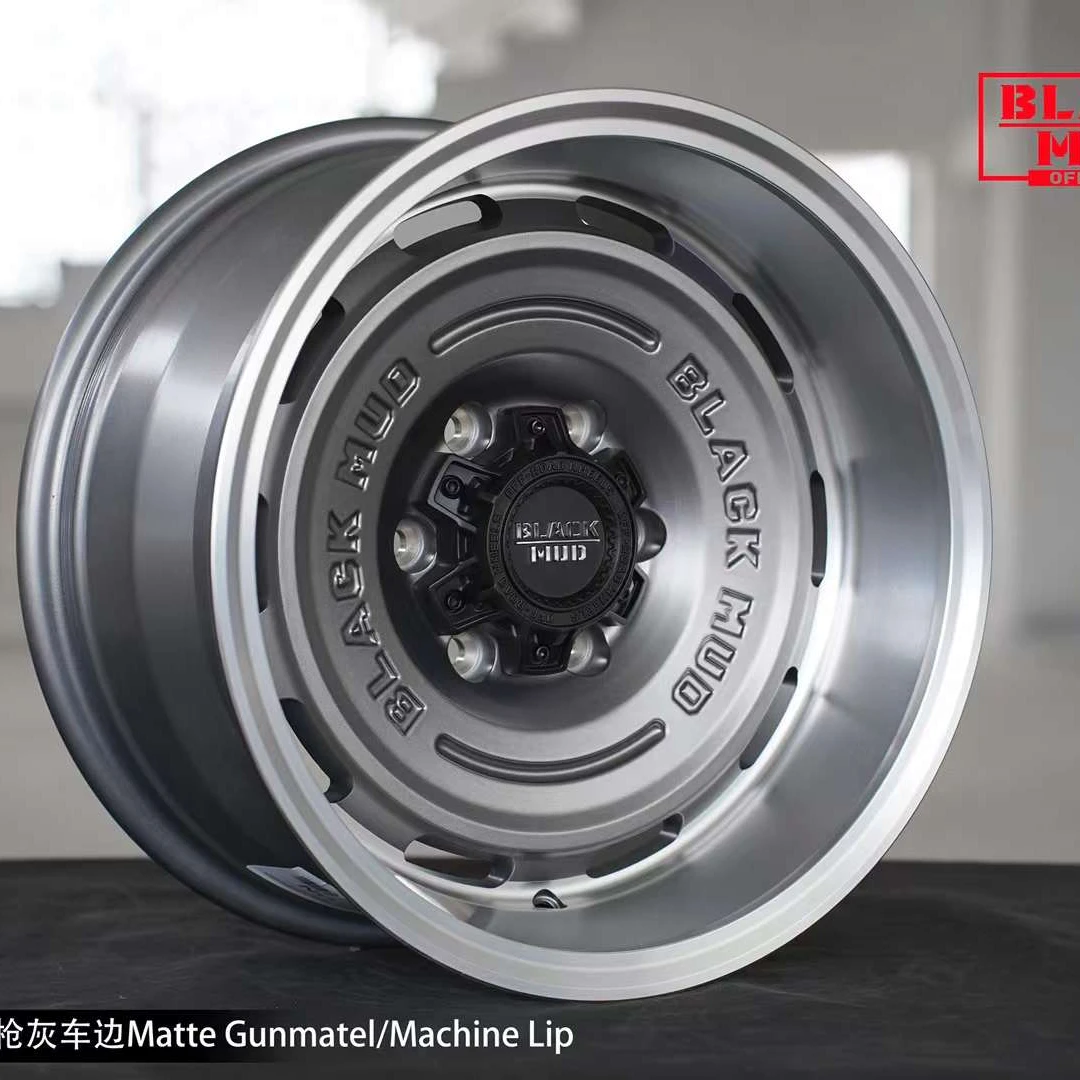 黑泥坦克300400500豹5烈马普拉多212BJ40复古内防脱17寸18寸轮毂