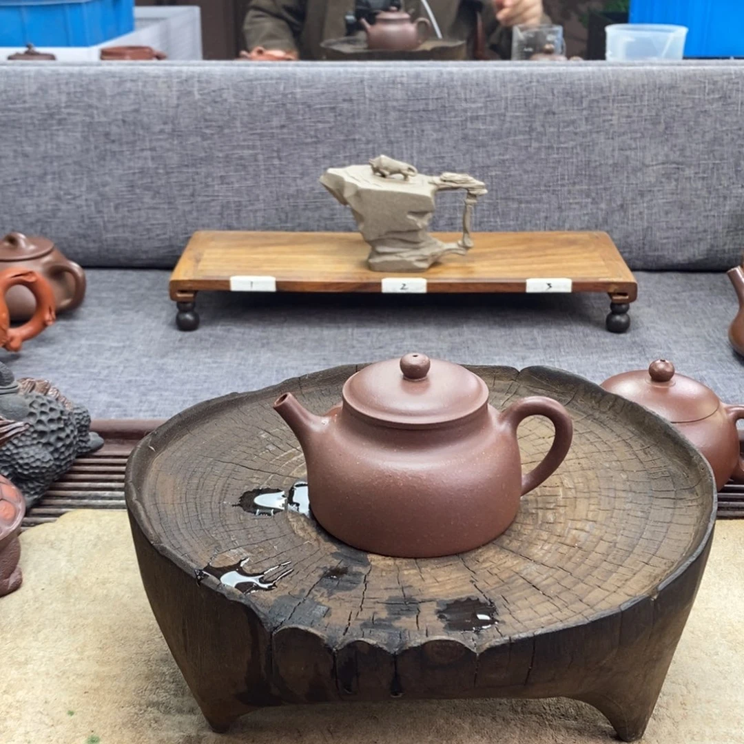 紫砂茶壶宜兴130容量艺术